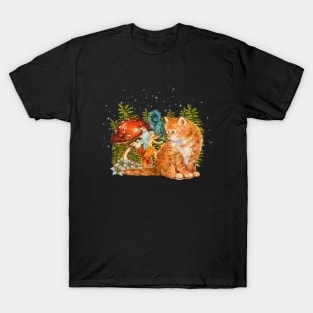 The fairy and the cat T-Shirt